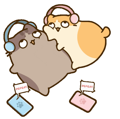 Cats Sticker by Bichi Mao