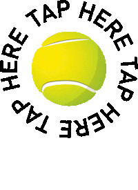 Tap Here Sticker by Tiebreak Tennis