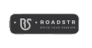 roadstr logo cars automotive license plate Sticker