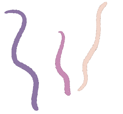 Wiggle Lines Sticker