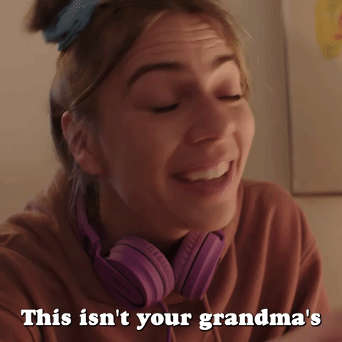 Not Your Grandma's Purple Ass