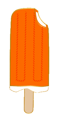 StudioPopOnline art food summer white Sticker