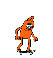 Toy Machine Skateboard Sticker by Erik Fountain