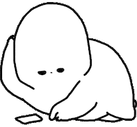 Sad Phone Sticker