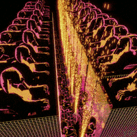 yizr art animation 3d light GIF
