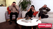 Eyes Watching GIF by Gogglebox Australia