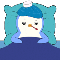 Tired Good Night GIF by Pudgy Penguins