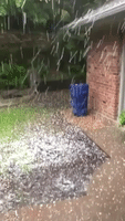 Hail Rains Down in Arlington During Sunday Morning Storms Across Dallas-Fort Worth Area