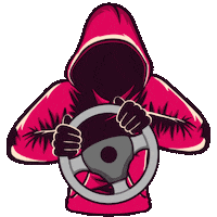 Driving Racing Game Sticker by Brenfi