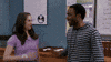 high five alison brie GIF