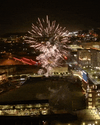 4Th Of July Fireworks GIF by El Paso Locomotive FC