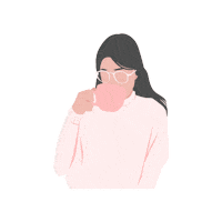 Coffee Cafe Sticker by Josianne Brousseau Neomedias Agency