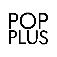 Logo Sticker by Pop Plus