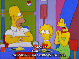 correcting homer simpson GIF