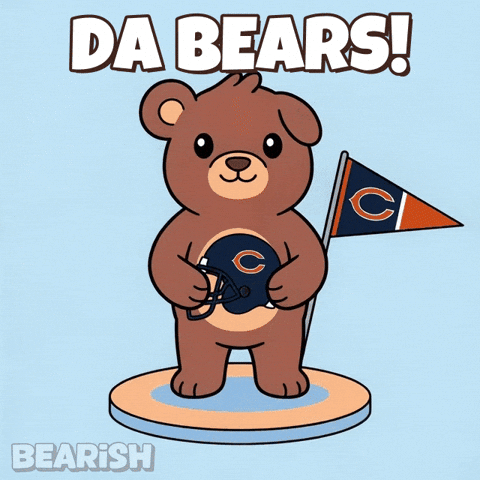 Happy Chicago Bears GIF by BEARISH