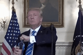 Donald Trump Water GIF