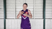 Clap Kara GIF by Fremantle Dockers