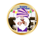 Congratulations Gnome Sticker