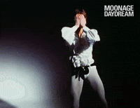 David Bowie Neon GIF by MOONAGE DAYDREAM