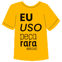 pecarara brechó pecararabrecho peca rara peça rara brechó Sticker