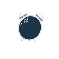 alariletrin lettering tempo sono Ilustração Sticker