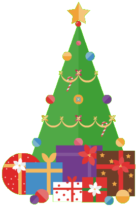 christmas tree Sticker by Xmas Time App