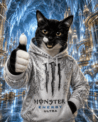 Cat Monster GIF