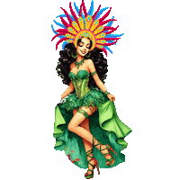 Girl Woman Sticker