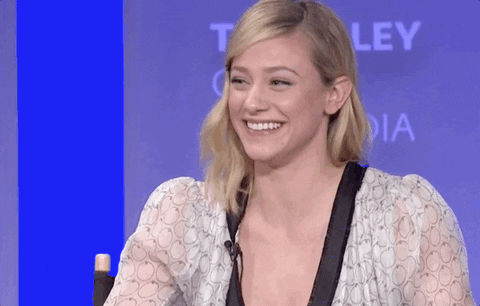 happy lili reinhart GIF by The Paley Center for Media
