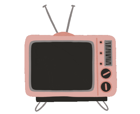 Retro Tv Television Sticker