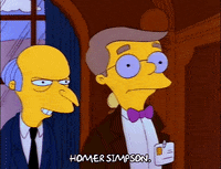 Talking Season 3 GIF by The Simpsons