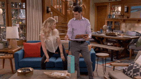 Max Greenfield Reaction GIF by CBS