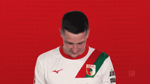 Fc Augsburg Schlotterbeck GIF by Bundesliga