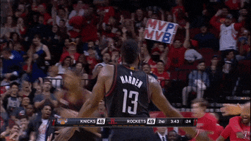 Harden Houston Rockets GIF by NBA