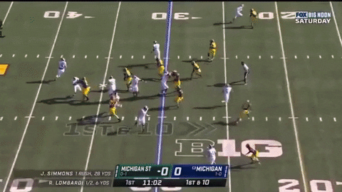 orionsang giphygifmaker michigan football GIF
