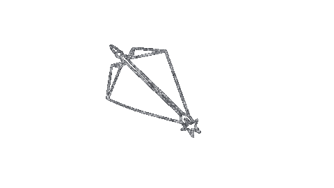 Bow And Arrow Stars Sticker by Alexandra Five