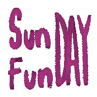 Text Sun Sticker