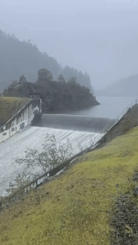 High Water Level at Bay Area Reservoir Ahead of Forecast Atmospheric River