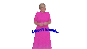 I Dont Know Sticker by Kerry Barrett Consulting