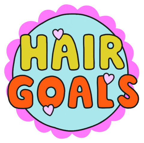 Hair Goals Sticker