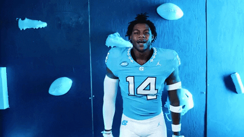 North Carolina Football GIF by UNC Tar Heels