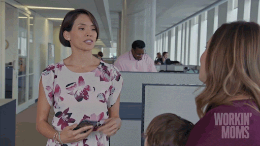 catherine reitman working moms GIF by CBC