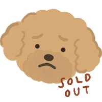 Kellysco dog sad cry sale Sticker