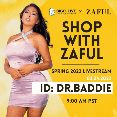 Zaful GIF by BIGO Live