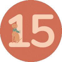 Advent Sticker by Wüfers