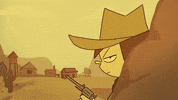 Guns Cowboys GIF by Eddsworld