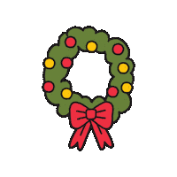 Merry Christmas Sticker by Maeve Chocolate