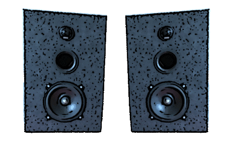 Sound Bass Sticker by punchvisual