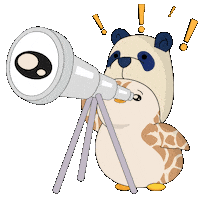 Interested Look Sticker by Pudgy Penguins