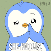 Speak She Knows GIF by Pudgy Penguins